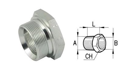 HYDRAULIC ADAPTER MALE-FEMALE 1''-3/4''