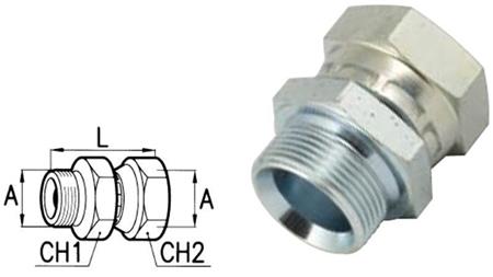 HYDRAULISCHE DOPPELSCHRAUBE- DREHENDE MUTTER 3/4