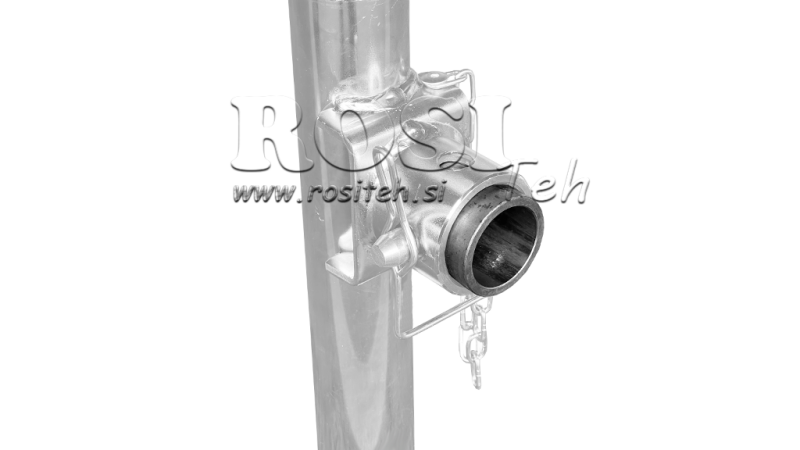 ADAPTADOR PARA PÉ DE SUPORTE COM CONEXÃO TUBULAR 1300 KG