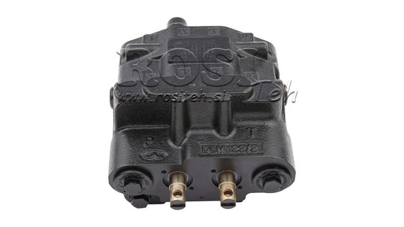 HYDRAULISK KONTROLLVENTIL DLM-122/2 2xP80 L/min LASTSENSING MED FLOTTERANDE FUNKTION