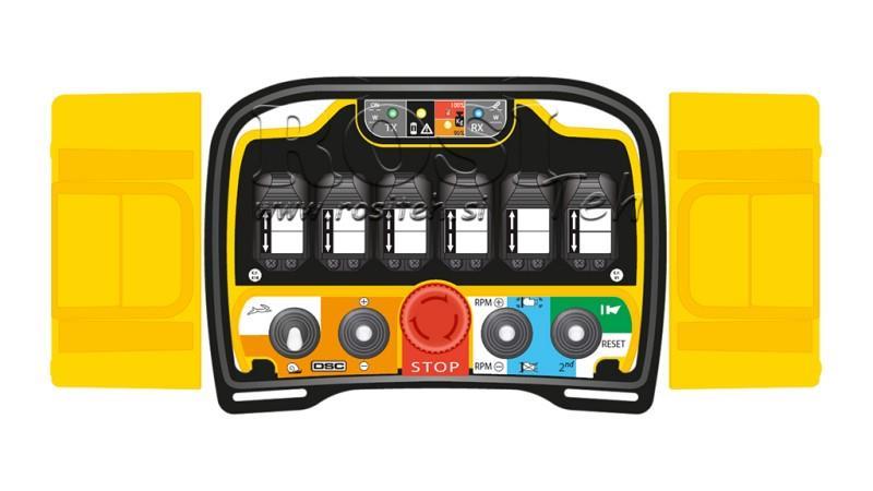 ZDALNE STEROWANIE -PROPORCJONALNE- ZEUS2 M6 10020 Plus