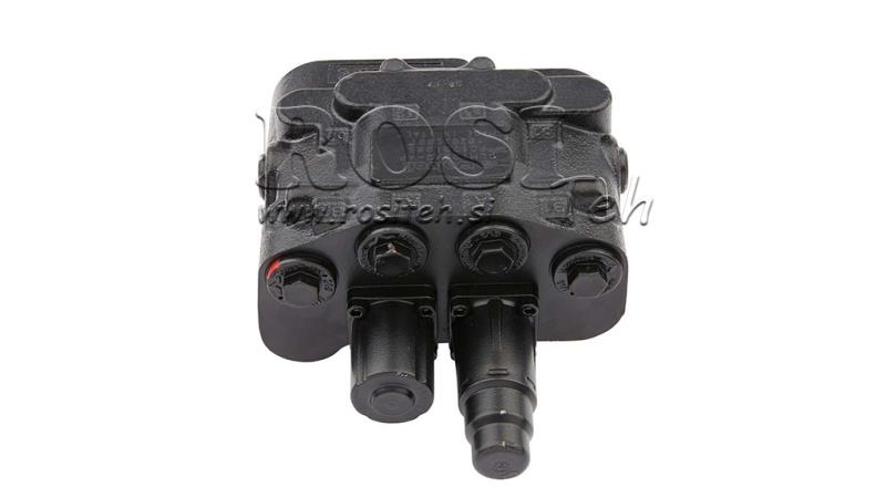 HYDRAULISK KONTROLLVENTIL DLM-122/2 2xP80 L/min LASTSENSING MED FLOTTERANDE FUNKTION