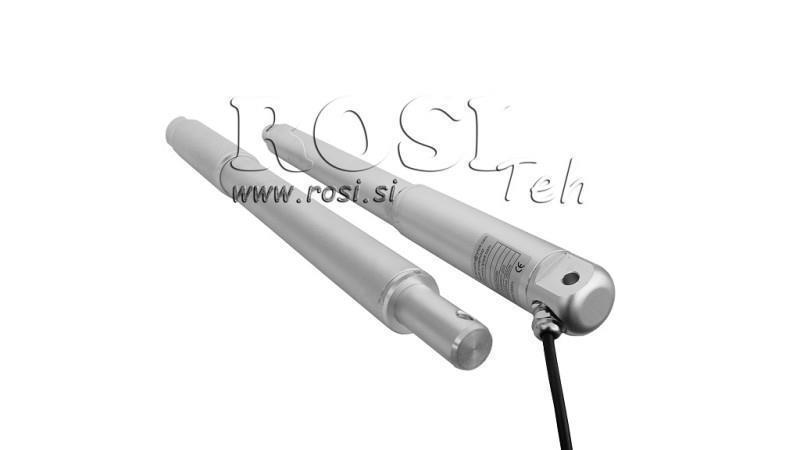 ELEKTRIČNI CILINDAR 12V 100kg-9mm/sec HOD 600mm