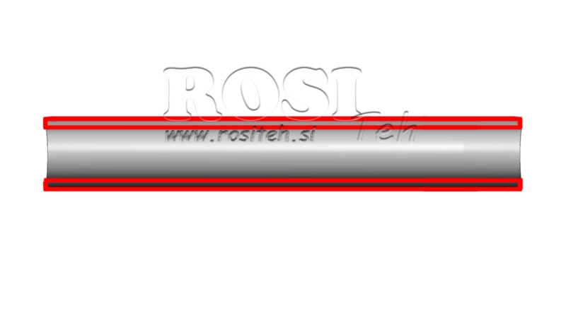 TUBO IDRAULICO METALLO d.15 x 1.5mm