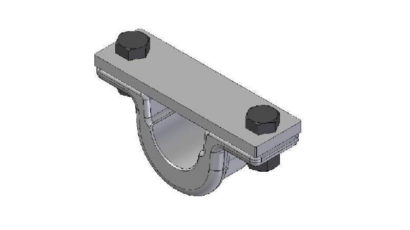 SOPORTE DE CILINDRO TELESCÓPICO FI40-A