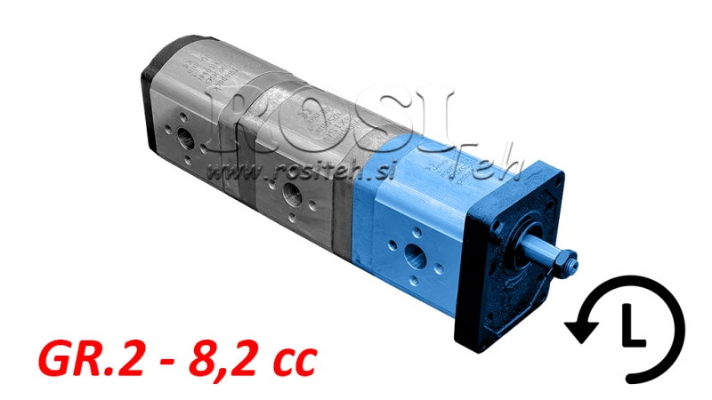 HIDRAVLIČNA ČRPALKA 20A8,2X067 FRONT GR.2 8,2 CC LEVA