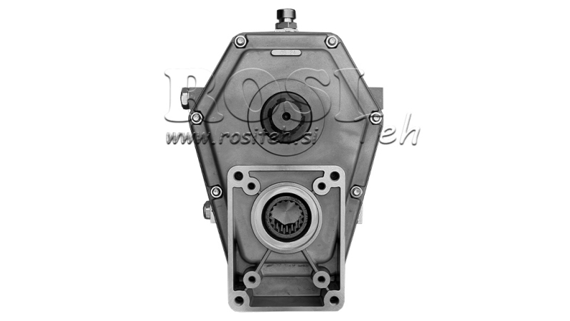 GEARBOX GR.2 - 1:3 FEMALE INPUT - MALE OUTPUT