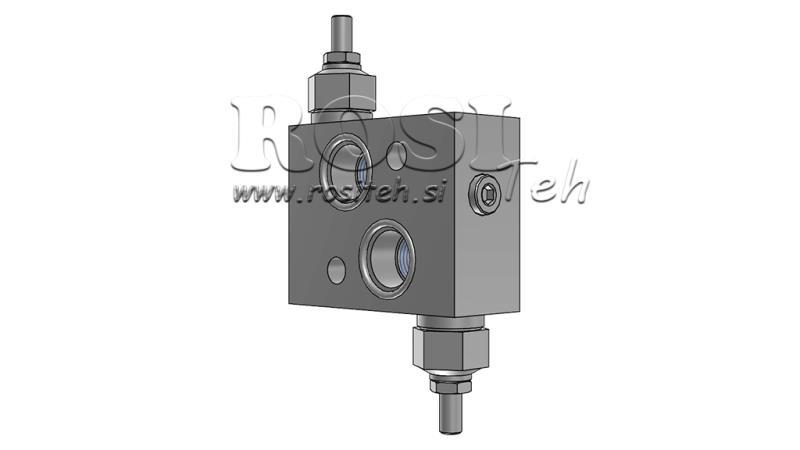 HIDRAVLIČNI REGULATOR PRITISKA 30-210 BAR ZA HIDROMOTOR MS