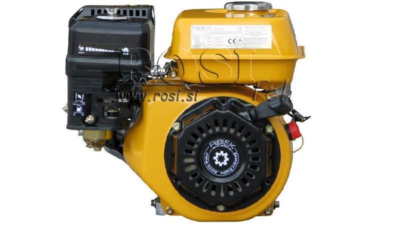 BENZINSKI MOTOR EG4-200cc-5,10kW-3.600 U/min-H-KW20x53-RUČNI POGON