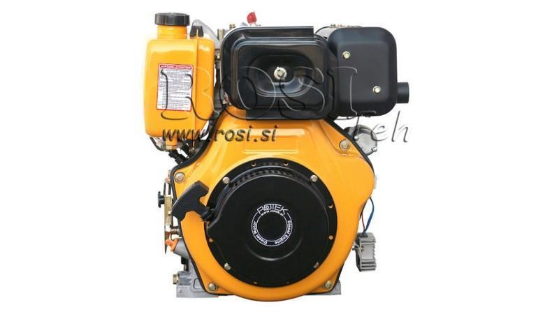 diesel engine 474cc-8.0kW-3,600 RPM-E-KW25x88-electric start