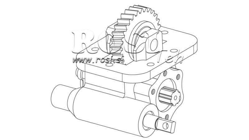 AZIONAMENTO PER LA POMPA IDRAULICA - ISUZU MSB 5S VACUUM