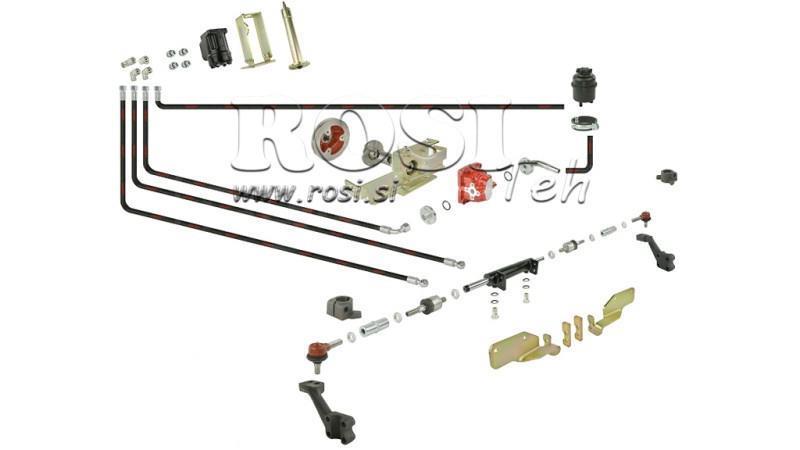 HYDRAULIC STEERING HYDROSTATIC SET URSUS C360 - FRONT CYLINDER