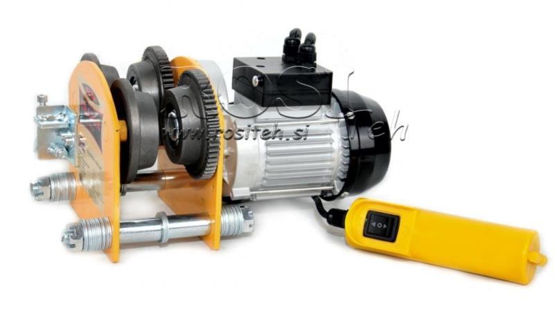 ELECTRIC DRIVE FOR INDUSTRIAL LIFT CART DWI 1 T