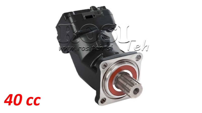 MOTORE IDRAULICO A PISTONE 40cc - 228Nm