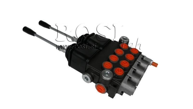 VALVOLA IDRAULICA 4xP40 + 2x JOYSTICK