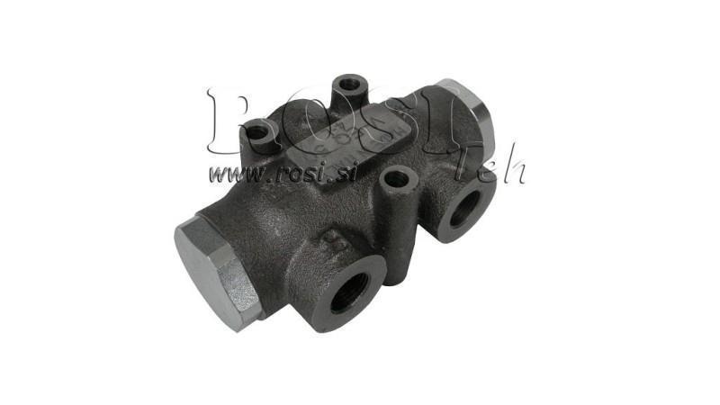 IDRAULICO VALVOLA DIVISORE DI FLUSSO V01005 25 - 40 lit - 1/2 - 250 bar (max.300 bar) V-EQ25