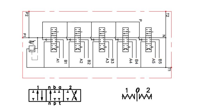 VALVOLA IDRAULICA 5xPC70