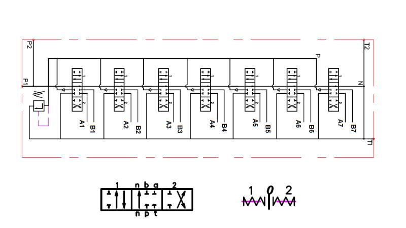 VALVOLA IDRAULICA 7xPC70