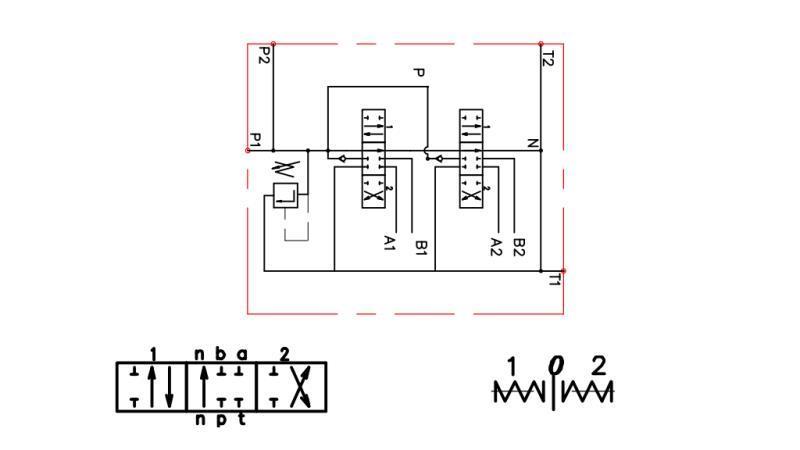 VALVOLA IDRAULICA 2xPC100