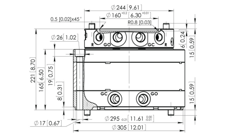 HIDRAULIČNI ROTATOR CPR9-01 33000/9000 KG