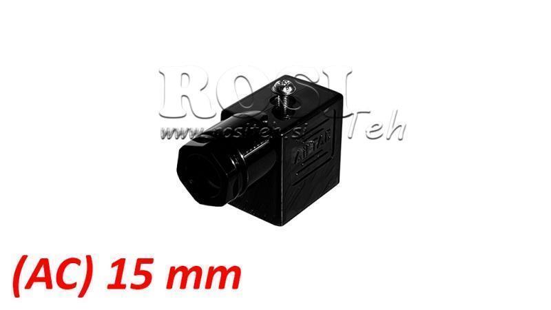 (15) LED ELECTRICAL CONNECTOR AC FOR PNEUMATIC VALVE