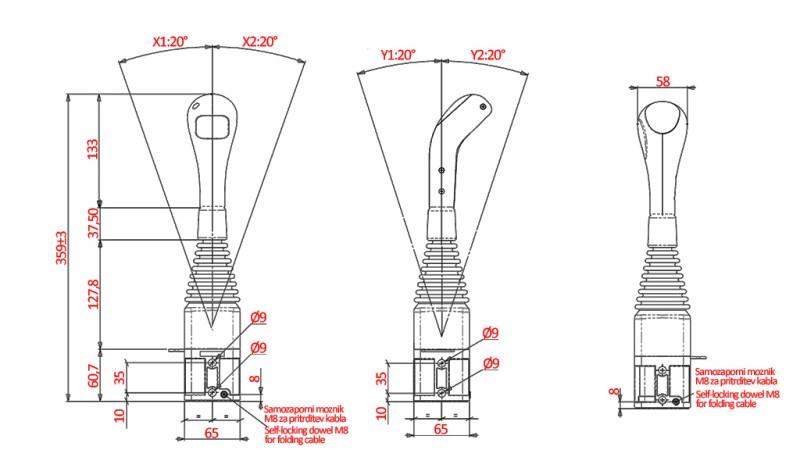 JOYSTICK NIMCO PER LA TRECCIA SFERA - SENPER TASTI