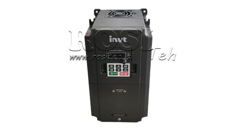 FREKVENCIA ÁTALAKÍTÓ-INVERTER 3 fázisú 2,2kW GD20-2R2G-4-EU