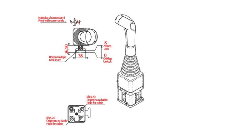 JOYSTICK NIMCO PER LA TRECCIA SFERA - SENPER TASTI