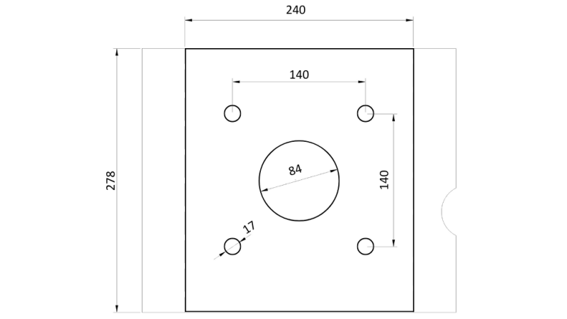 PINZE PER ROCCE BSG 400 TG 1000 kg - 1100 mm