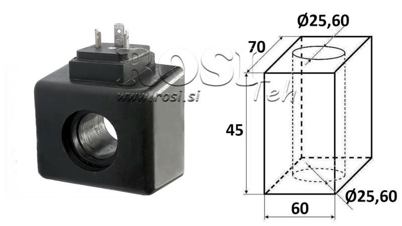 BOBINA ELETTROMAGNETICA 48VAC - DS5 - fi 25,6mm-45mm