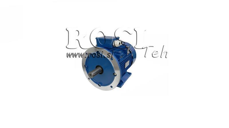 1,1kW-MOTORE ELETTRICO MS 80 3-4_1390giri 3fasi gambe+flangia-B3B5