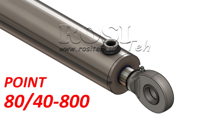 HYDRAULIC CYLINDER POINT 80/40-800