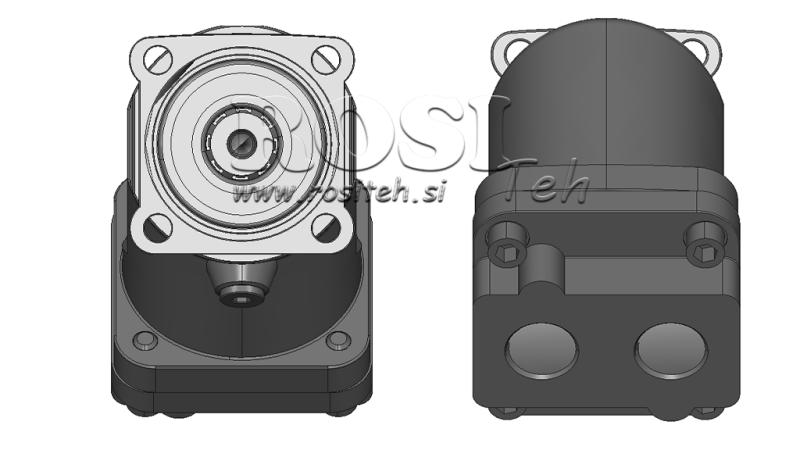 MOTORE IDRAULICO A PISTONE 63cc - 350Nm