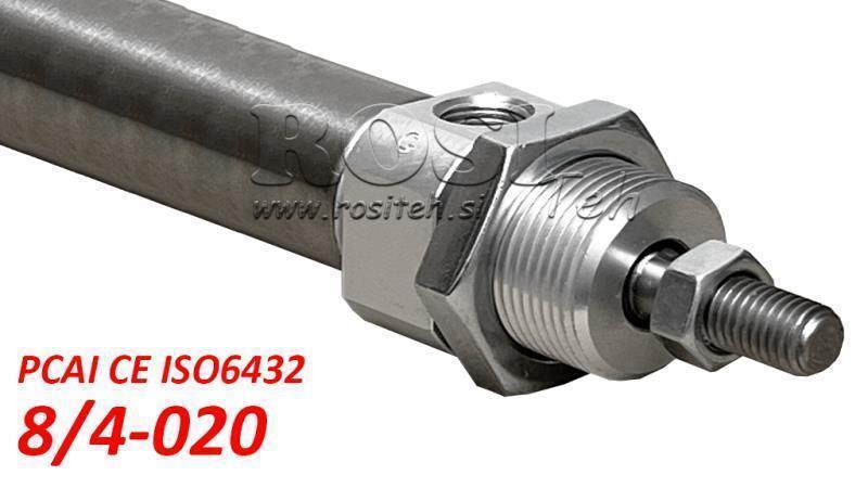 CILINDRO PNEUMATICO PCAI 8/4-020 CE ISO6432