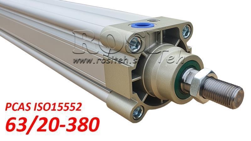 PNEUMATIC CYLINDER PCAS 63/20-380 BE ISO15552