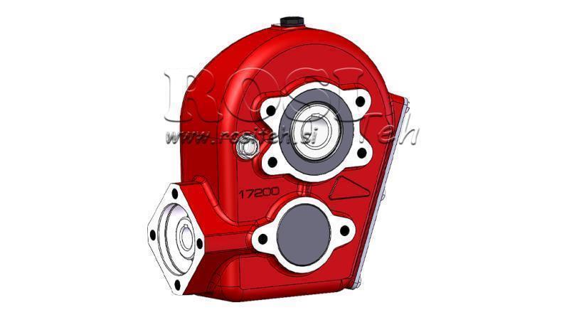 ÜBERSETZUNGSGETRIEBE - REDUKTOR RT210 FÜR HYDROMOTOR MP/MR/MS verhältnis 16,4:1