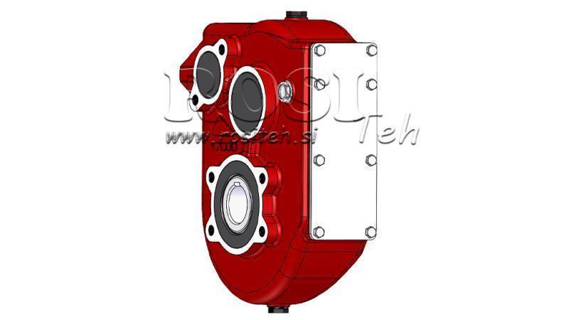 RIDUTTORE - MOLTIPLICATORE RT360 PER MOTORE IDRAULICO MP/MR/MS relazioni 31,4:1