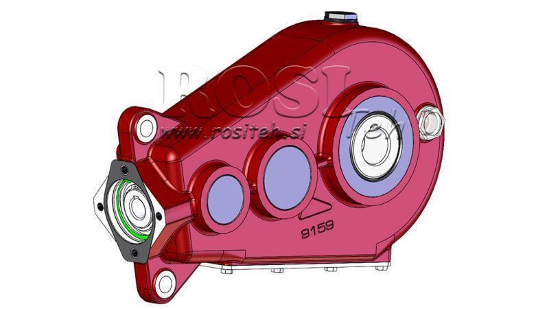 ÜBERSETZUNGSGETRIEBE - REDUKTOR RT400 FÜR HYDROMOTOR MP/MR/MS verhältnis 35,2:1 