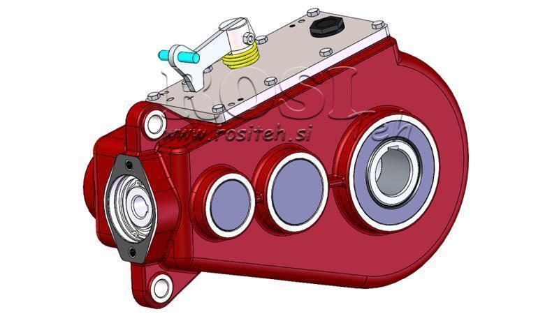 RIDUTTORE - MOLTIPLICATORE RT4002V PER MOTORE IDRAULICO MP/MR relazioni 35,2:1 relazioni 17,8:1