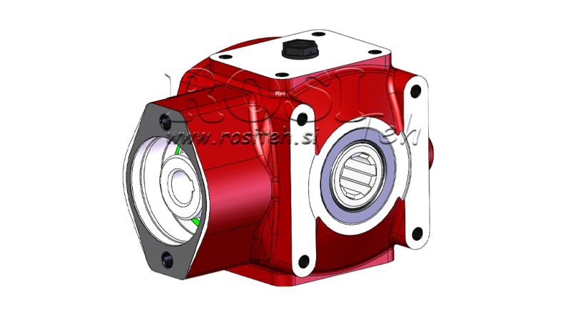 REDUKTOR - MULTIPLIKATOR RT90 ZA HIDROMOTOR MP /MR odnos 3,1:1