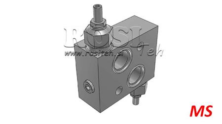 HIDRAVLIČNI REGULATOR PRITISKA 30-210 BAR ZA HIDROMOTOR MS