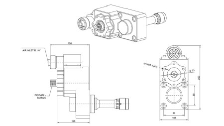 NEBENANTRIEB FÜR HYDRAULIKPUMPE - IVECO 2895