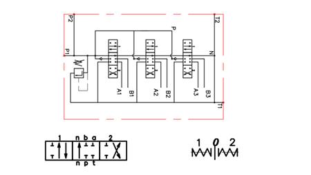 VALVOLA IDRAULICA 3xPC70