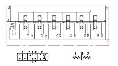 VALVOLA IDRAULICA 6xPC100