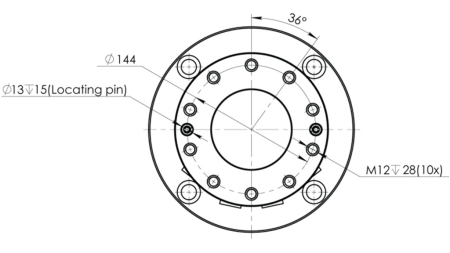 HIDRAULIKUS ROTÁTOR CPR5-01 10000/5000 KG