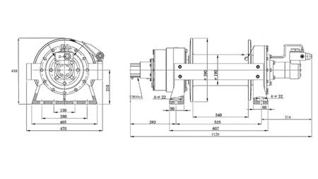 VERRICELLO IDRAULICO DWHI 300 HD - 13605 kg