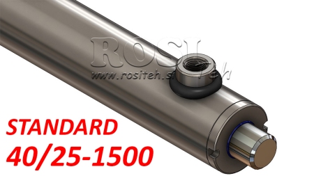 HYDRAULIC CYLINDER STANDARD 40/25-1500