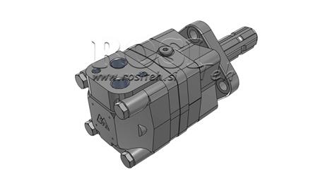 HYDRAULIC MOTOR MS 80 - PTO SHAFT