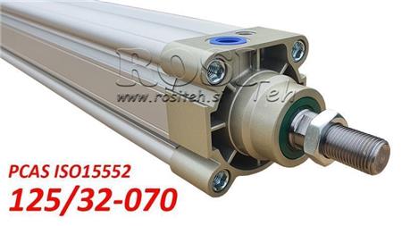 PNEUMATIC CYLINDER PCAS 125/32-070 BE ISO15552