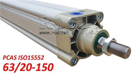 PNEUMATIC CYLINDER PCAS 63/20-150 BE ISO15552